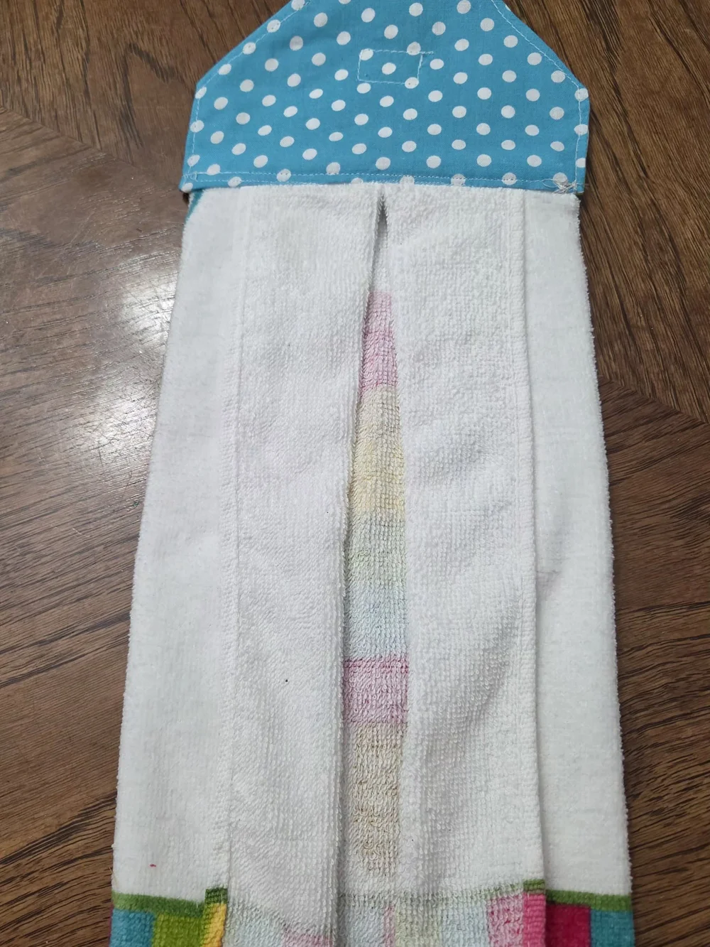 Kids Multicolor Stripe Bib - Pink, Blue & Green